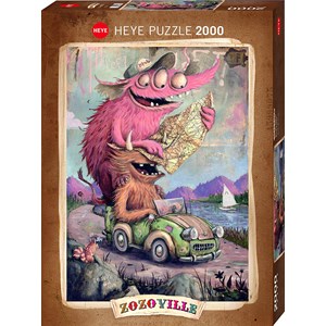 Heye (29938) - "Zozoville" - 2000 brikker puslespil