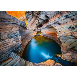 Schmidt Spiele (59922) - Mark Gray: "Indigo" - 1000 brikker puslespil