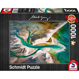 Schmidt Spiele (59921) - Mark Gray: "Fusion" - 1000 brikker puslespil