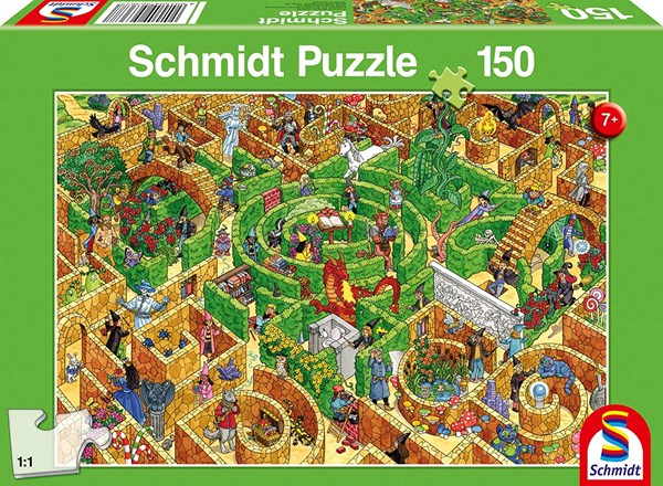 Schmidt Spiele (56367) - "Labyrinth" - 150 brikker puslespil