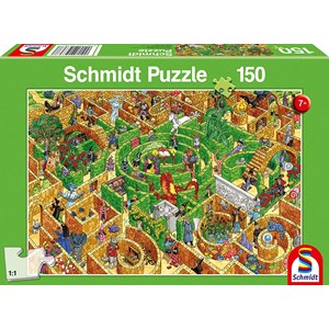 Schmidt Spiele (56367) - "Labyrinth" - 150 brikker puslespil