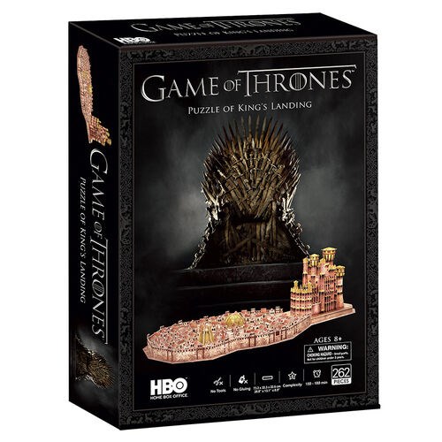 Cubic Fun (ds0987h) - "Game of Thrones, King's Landing" - 262 brikker puslespil