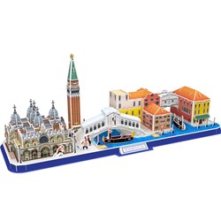 Cubic Fun (mc269h) - "Cityline Venice" - 126 brikker puslespil