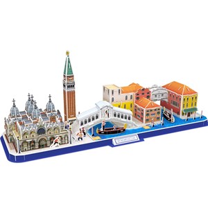 Cubic Fun (mc269h) - "Cityline Venice" - 126 brikker puslespil