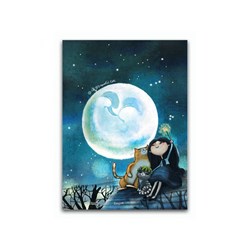 Pintoo (p1105) - "Starry Night" - 150 brikker puslespil