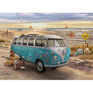 Eurographics (6000-5310) - Greg Giordano: "The Love & Hope VW Bus" - 1000 brikker puslespil