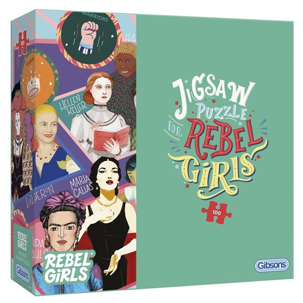 Gibsons (G2221) - "Rebel Girls" - 100 brikker puslespil