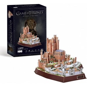 Cubic Fun (ds0989) - "Game of Thrones, Red Keep" - 314 brikker puslespil