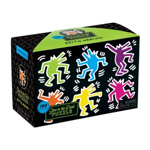 Chronicle Books / Galison (9780735348011) - Keith Haring: "Keith Haring" - 100 brikker puslespil