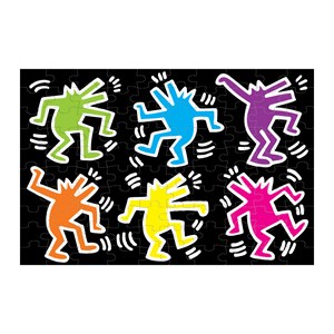 Chronicle Books / Galison (9780735348011) - Keith Haring: "Keith Haring" - 100 brikker puslespil