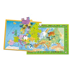 Clementoni (50020) - "Europe Map" - 104 brikker puslespil