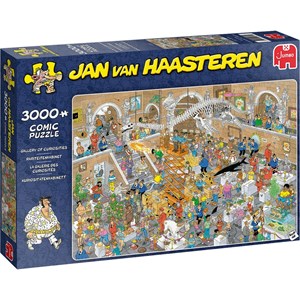 Jumbo (20031) - Jan van Haasteren: "Gallery of Curiosities" - 3000 brikker puslespil