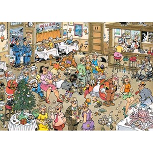 Jumbo (20034) - Jan van Haasteren: "New Year Celebtration!" - 500 brikker puslespil