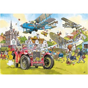 Jumbo (25008) - Jan van Haasteren: "Retro Destiny 5" - 1000 brikker puslespil