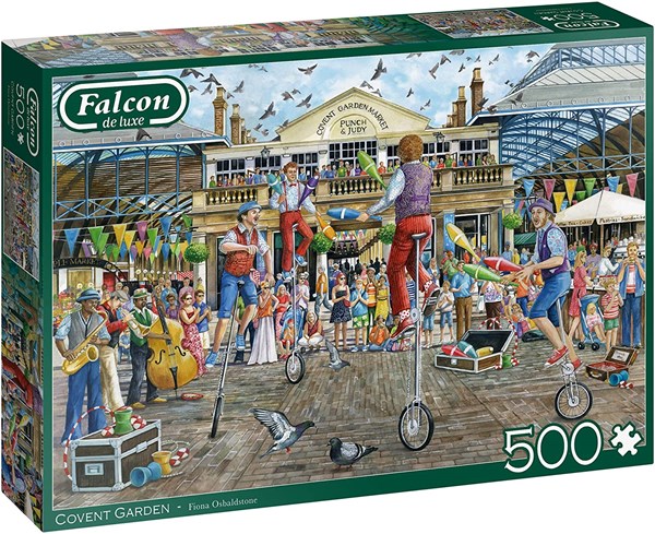 Jumbo (11320) - Fiona Osbaldstone: "Covent Garden" - 500 brikker puslespil
