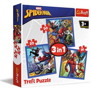 Trefl (34841) - "Spider Force" - 20 36 50 brikker puslespil