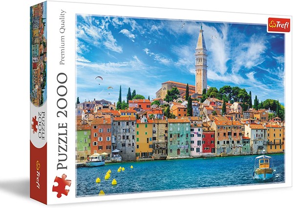 Trefl (27114) - "Rovinj, Croatia" - 2000 brikker puslespil