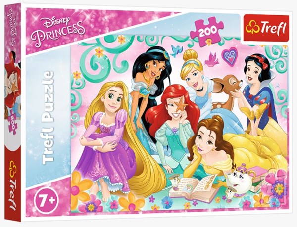 Trefl (13268) - "Disney Princess" - 200 brikker puslespil