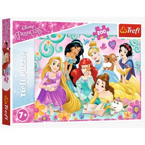Trefl (13268) - "Disney Princess" - 200 brikker puslespil