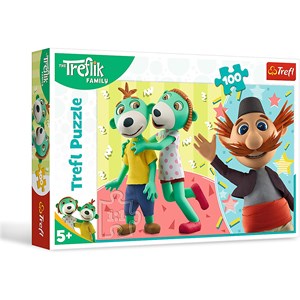 Trefl (16388) - "Treflikow" - 100 brikker puslespil