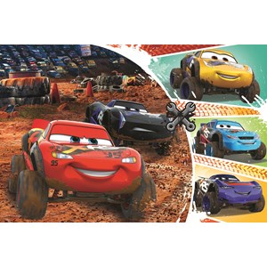 Trefl (17327) - "Cars 3" - 60 brikker puslespil