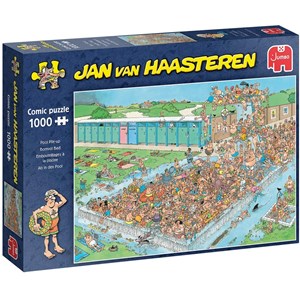Jumbo (20039) - Jan van Haasteren: "Pool Pile-Up" - 1000 brikker puslespil
