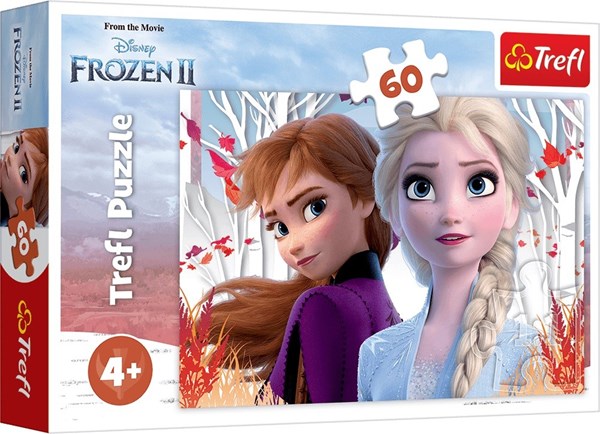 Trefl (17333) - "Frozen II" - 60 brikker puslespil