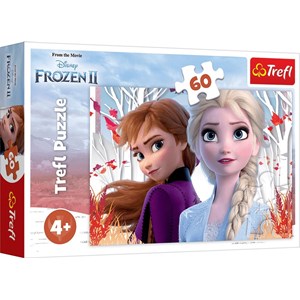 Trefl (17333) - "Frozen II" - 60 brikker puslespil