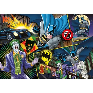 Clementoni (25708) - "Batman" - 104 brikker puslespil