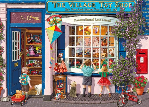 Gibsons (G3534) - Steve Read: "Teddy Bears & Tricycles" - 500 brikker puslespil