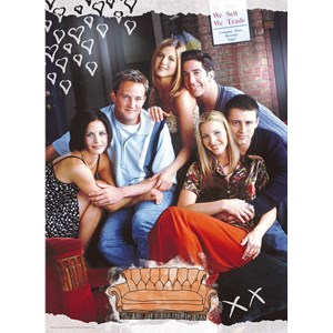 Clementoni (39587) - "Friends" - 1000 brikker puslespil