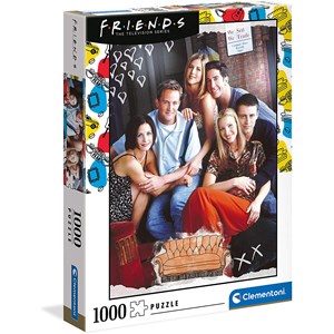 Clementoni (39587) - "Friends" - 1000 brikker puslespil