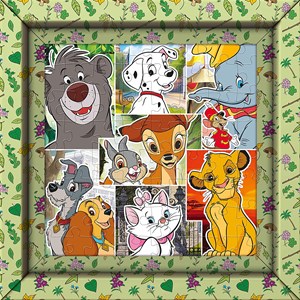 Clementoni (38804) - "Disney Animals" - 60 brikker puslespil