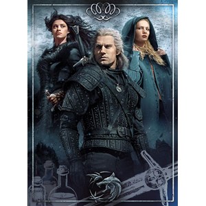 Clementoni (39592) - "The Witcher" - 1000 brikker puslespil