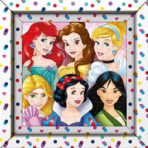 Clementoni (38805) - "Disney Princess" - 60 brikker puslespil