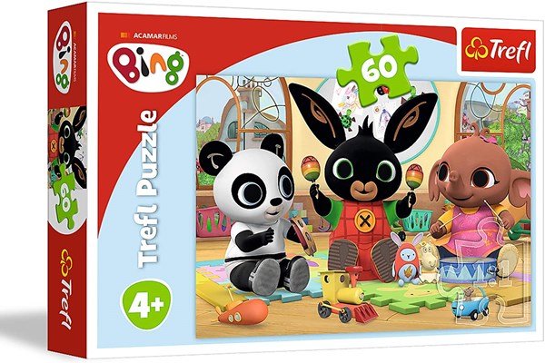 Trefl (17342) - "Bing" - 60 brikker puslespil