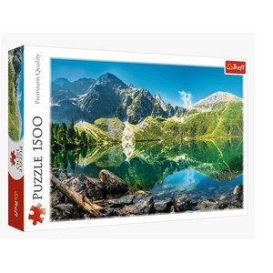 Trefl (26167) - "Morskie Oko Lake, Tatras, Poland" - 1500 brikker puslespil