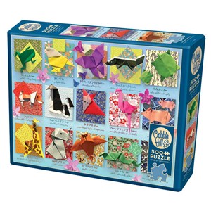 Cobble Hill (85083) - "Origami Animals" - 500 brikker puslespil
