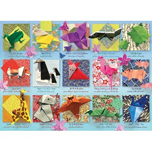 Cobble Hill (85083) - "Origami Animals" - 500 brikker puslespil