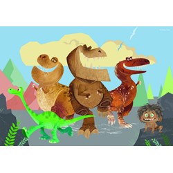 Ravensburger (07595) - "Arlo & His Friends" - 12 brikker puslespil