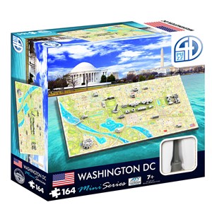 4D Cityscape (70006) - "4D Mini Washington D.C." - 164 brikker puslespil