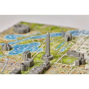 4D Cityscape (70006) - "4D Mini Washington D.C." - 164 brikker puslespil