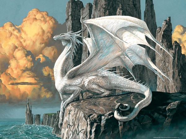 Ravensburger (15696) - "Dragon" - 1000 brikker puslespil