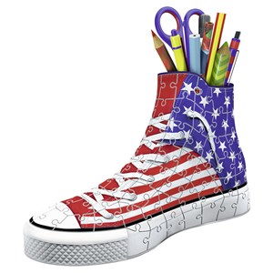 Ravensburger (12549) - "Sneaker American Style" - 108 brikker puslespil