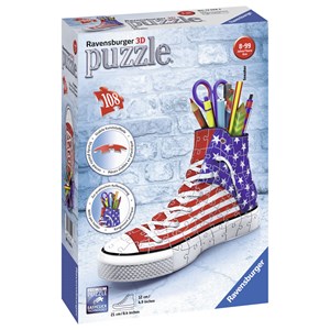 Ravensburger (12549) - "Sneaker American Style" - 108 brikker puslespil