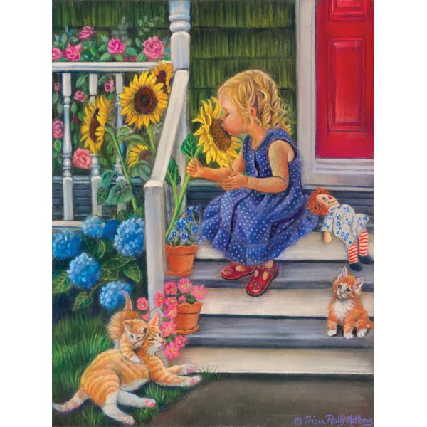 SunsOut (35877) - Tricia Reilly-Matthews: "A Summer Kiss" - 300 brikker puslespil