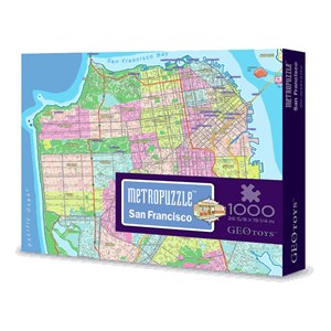 Geo Toys (GEO 214) - "San Francisco Mypuzzle" - 1000 brikker puslespil