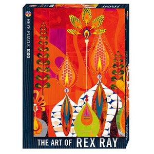 Heye (29475) - Rex Ray: "Chrysoto" - 1000 brikker puslespil