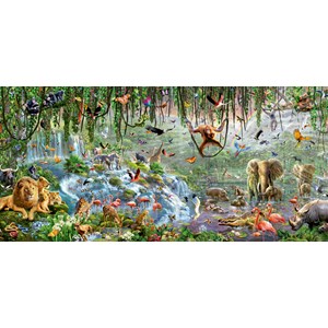 Educa (17133) - "Wildlife" - 3000 brikker puslespil