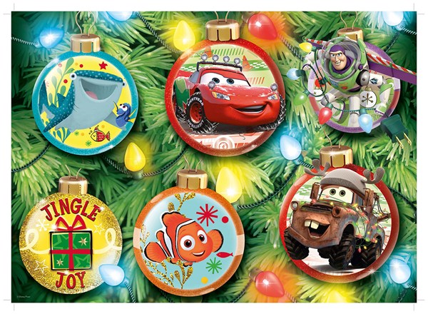 Ravensburger (19667) - "Disney Pixar Christmas" - 1000 brikker puslespil